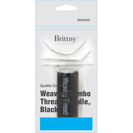 Brittny Weaving Combo Needles Thread Black